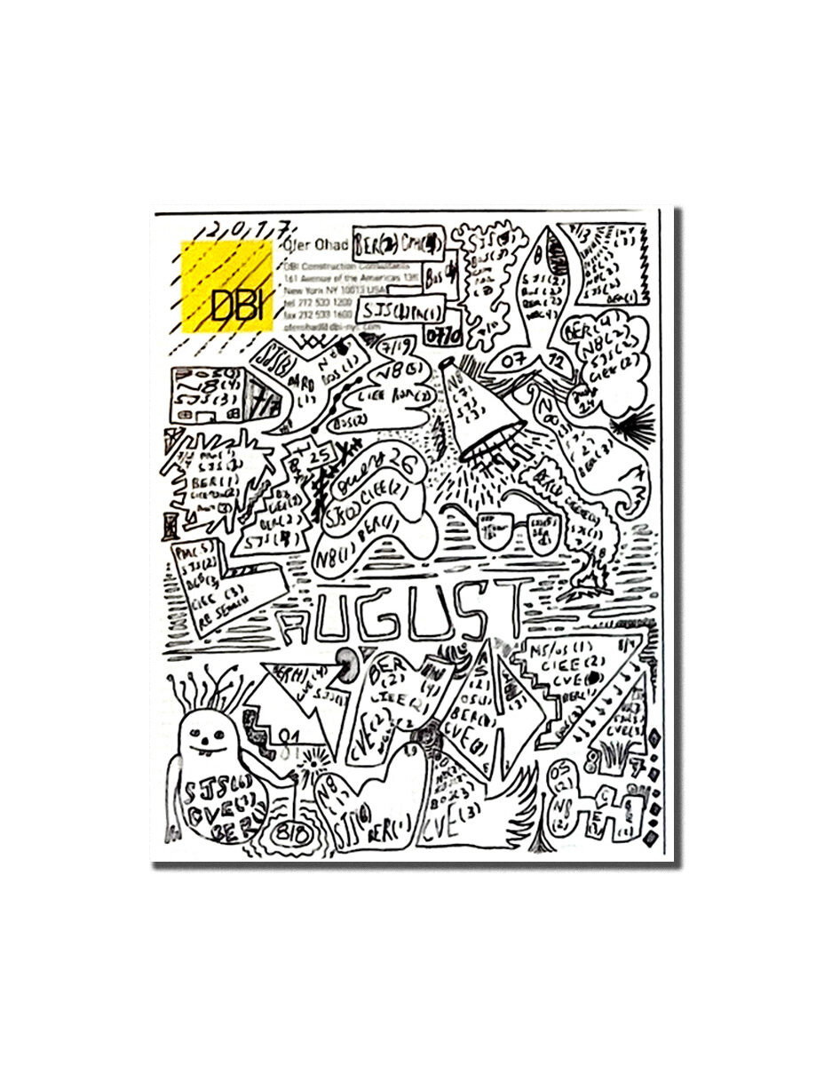 DBI Slots - sketch in black and white